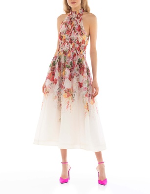 ZIMMERMANN Wonderland Halter Elka Polly Ivory Print