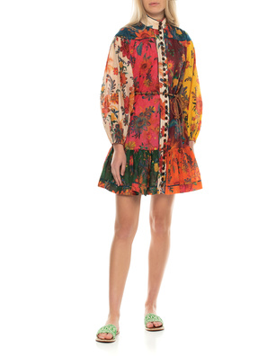 ZIMMERMANN Ginger Lantern Mini Dress Multicolor