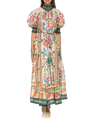 ZIMMERMANN Ginger Swing Maxi Cream Multicolor