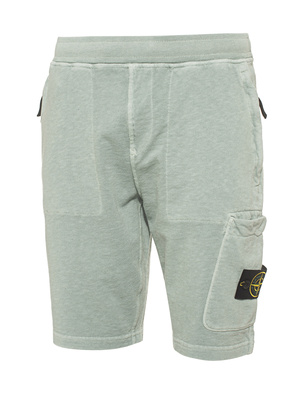STONE ISLAND Washed Badge Light Grey