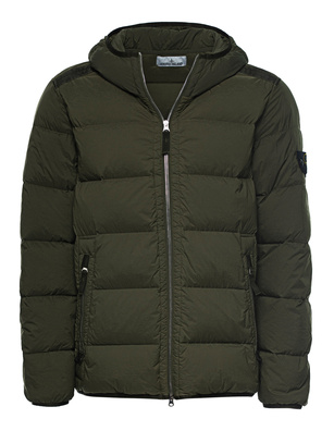STONE ISLAND Puffer Hooded Oliv