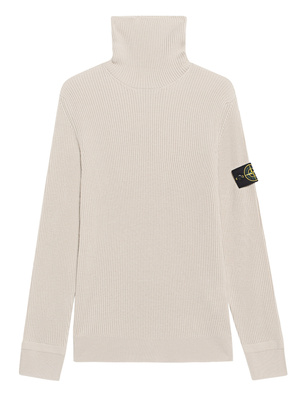 STONE ISLAND Rib Turtle Neck Beige
