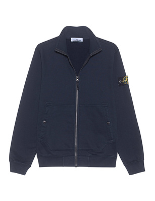 STONE ISLAND Zip Badge Navy