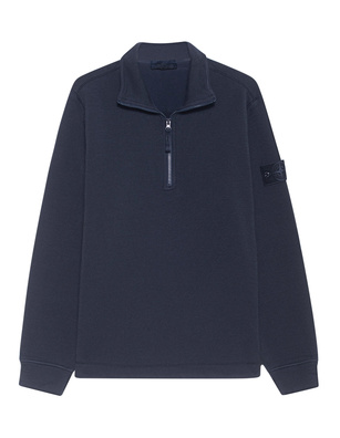 STONE ISLAND Halfzip Ghost Navy
