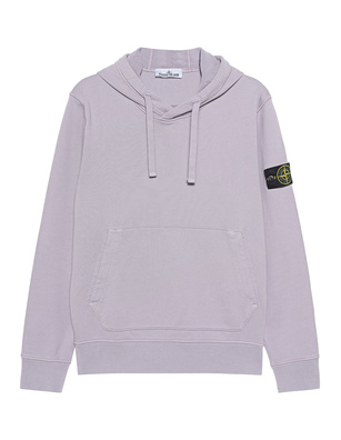 STONE ISLAND Basic Badge Felpa Lavender