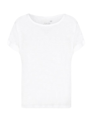 JUVIA Luca Crew Neck White