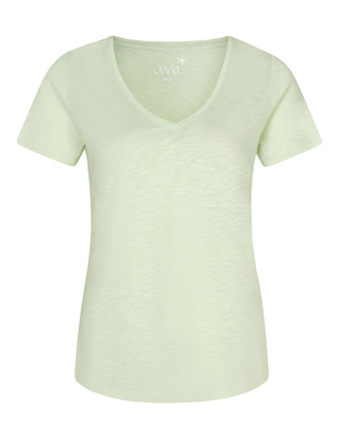 JUVIA Nicola V Neck Pistachio