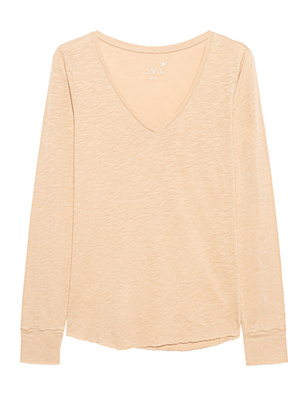 JUVIA Jasmin V-Neck Camel