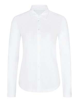 JUVIA Fay Slub Jersey White