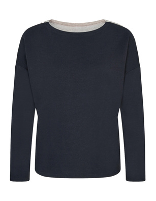 JUVIA Cashmere Mix 2 Tone Dark Navy