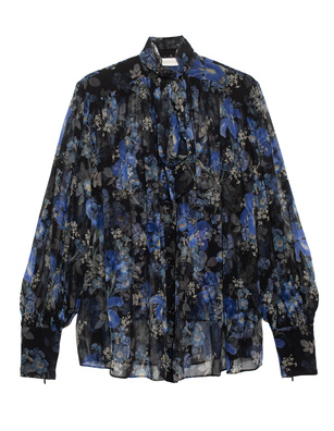 ZIMMERMANN Lyrical Lantern Blue Iris Black