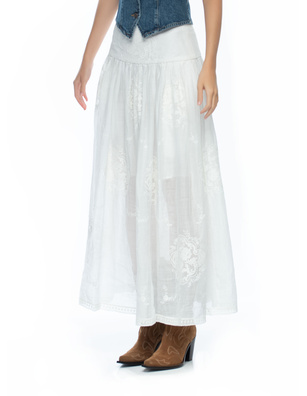 ZIMMERMANN Alight Basque Midi Ivory