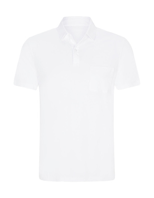 JUVIA Julian Pocket Cotton White
