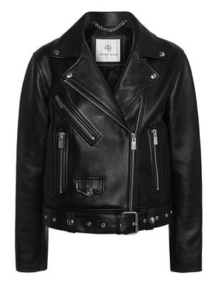 ANINE BING Benjamin Moto Black
