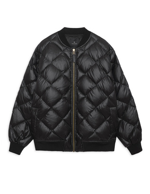 ANINE BING Leo Puffer Black