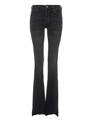 ANINE BING Tristen Slim Boot Stoned Black