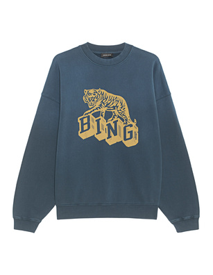 ANINE BING Harvey Crew Navy