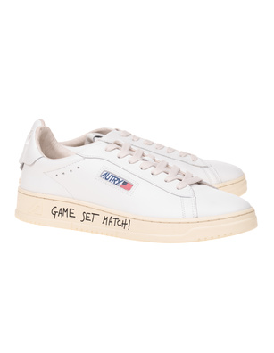 Autry Dallas Low Script White