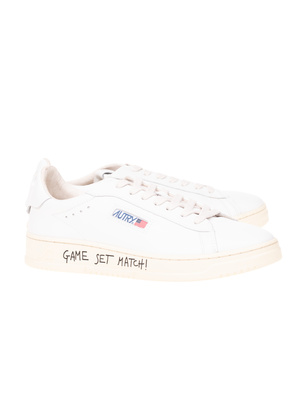 Autry Dallas Low Script White