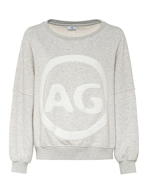 AG Jeans Boxy Crew Big AG Greymarl