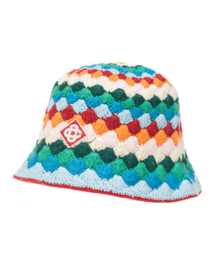 CASABLANCA SHELL STRIPED CROCHET Multicolor