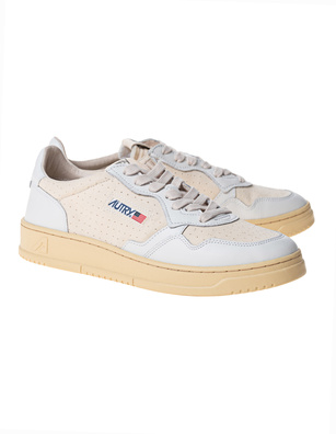 Autry 01 Low Canvas White