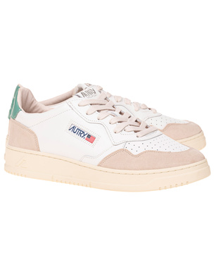 Autry Medalist Low Suede White Malachi
