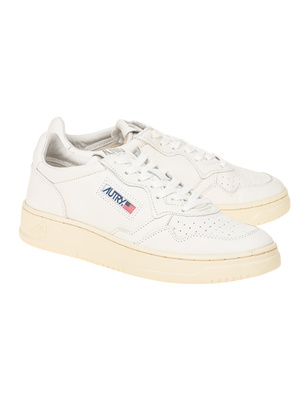 Autry 01 Low Goat White