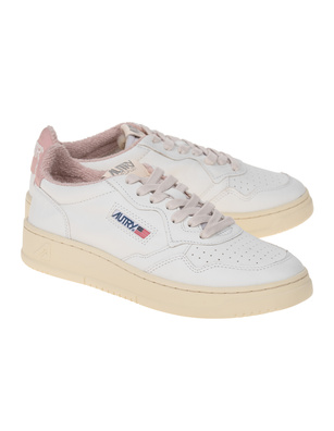Autry Medalist Leather White Pink