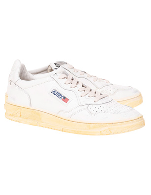 Autry Super Vintage Medalist Low White