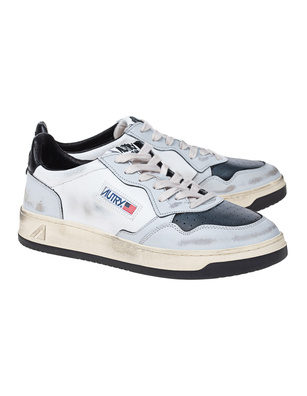 Autry Super Vintage Low White Grey