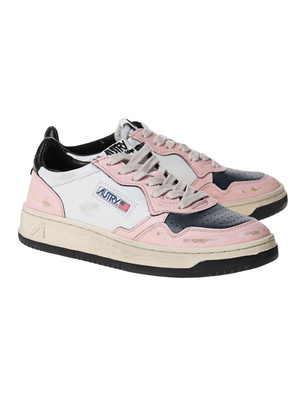 Autry Super Vintage Low White Pink
