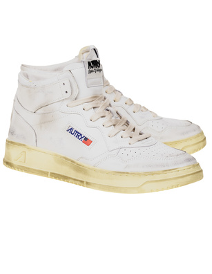 Autry Super Vintage Mid Oiled White