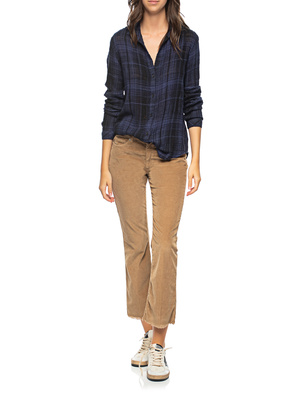 bella dahl Classic Button Dark Blue