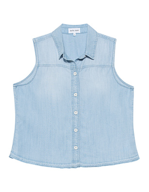 bella dahl Denim Sleeveless Salt Spraywash 