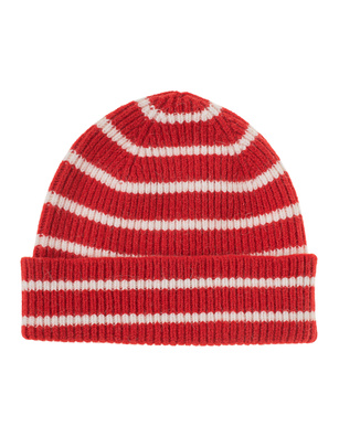 LE BONNET Clean Knit Stripe Red