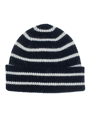 LE BONNET Clean Knit Midnight Stripe