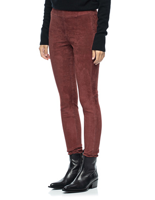 ARMA Bellenora Stretch Suede Cabernet