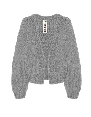 ELLA SILLA Cashmere Short Grey Melange