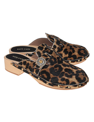 Kate Cate Allegra Leo Horsy Beige Brown
