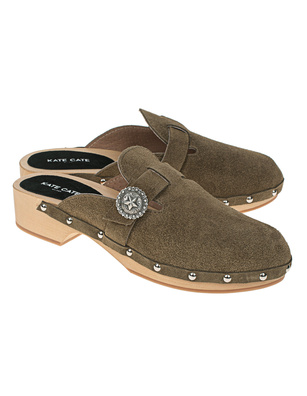 Kate Cate Allegra Suede Kaki