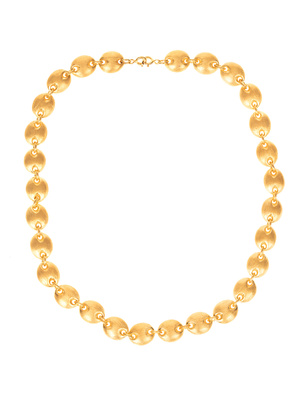 Victoria Leivissa Coffee Chain Brushed Gold