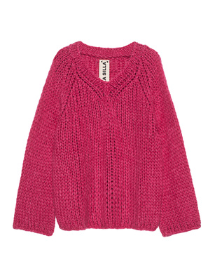 ELLA SILLA V-NECK BASIC Poppy Pink
