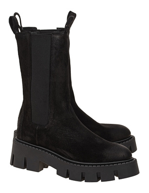 COPENHAGEN STUDIOS Waxed Suede Black