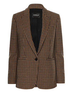 Dondup Houndstooth Camel