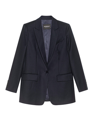 Dondup Chic Wool Navy