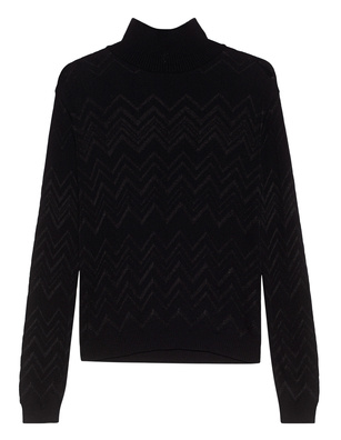 MISSONI Roll-Neck Pattern Black