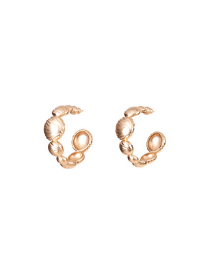 Cult Gaia Shirin Brushed Brass Gold