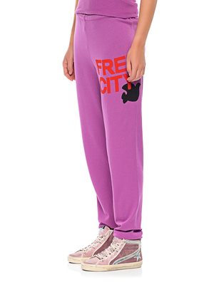 FREE CITY Large Sweatpant Pink Purple