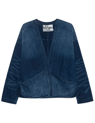 FREE CITY Kimono Marce Sailor-Blues Indigo
